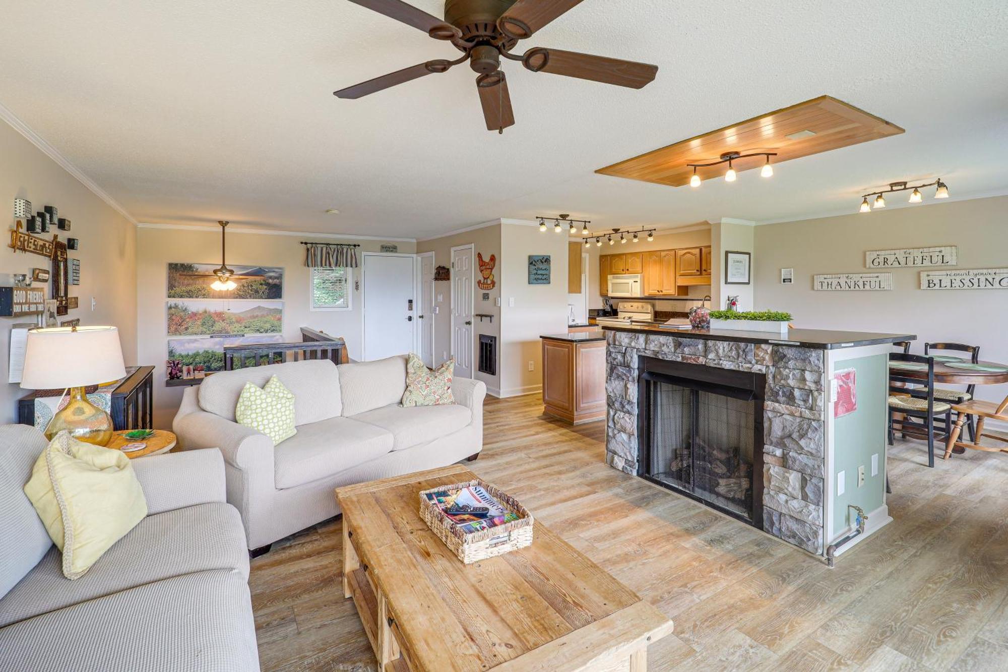 Banner Elk Mountain-View Condo 3 Mi To Skiing! Экстерьер фото