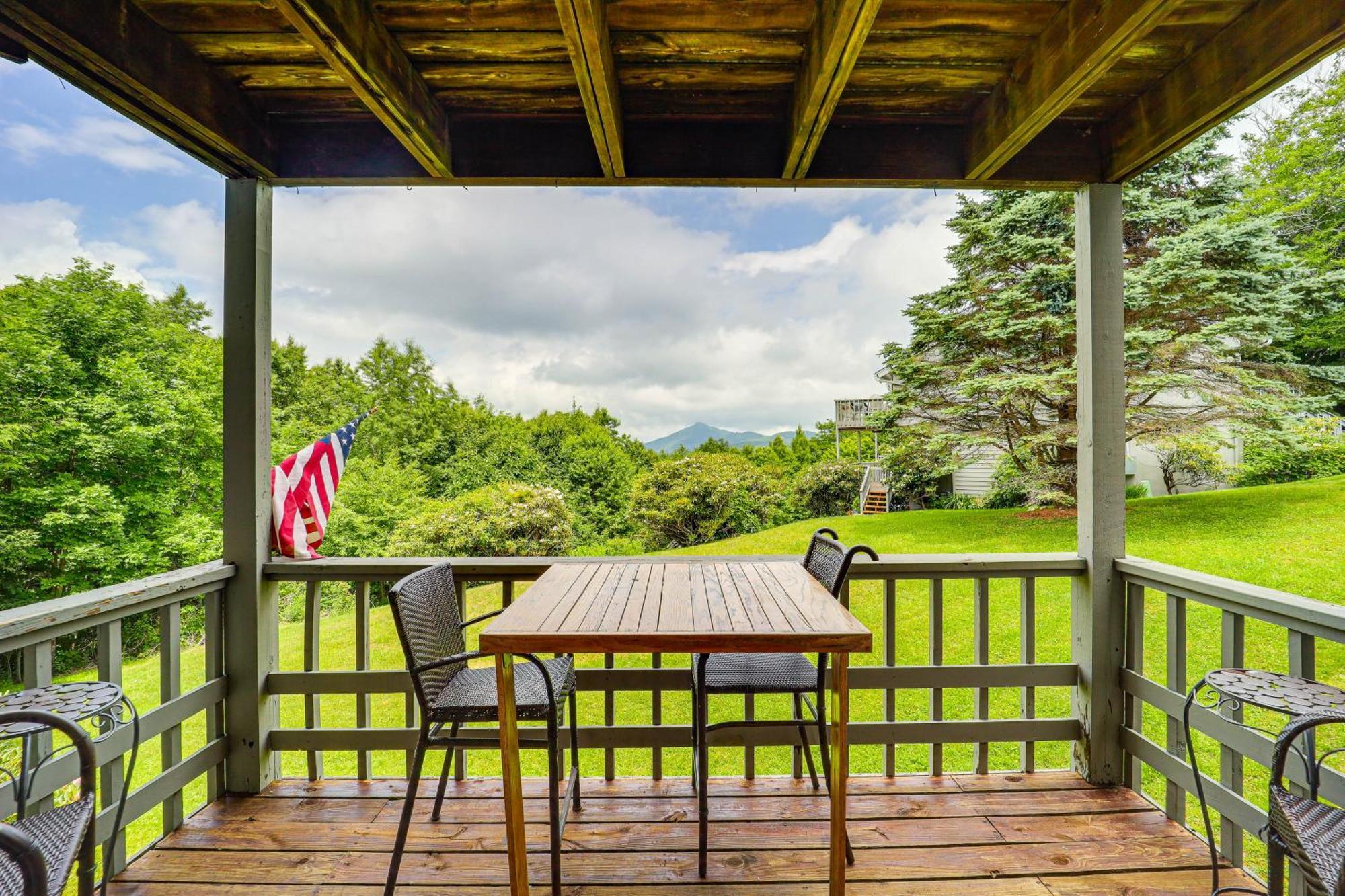 Banner Elk Mountain-View Condo 3 Mi To Skiing! Экстерьер фото